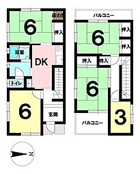 中古戸建　中三国ヶ丘町2丁