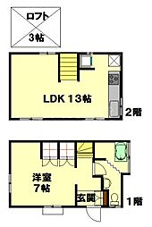 鹿島田2丁目貸家 1