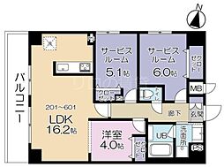 コンフォートスクエア川崎 601
