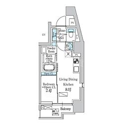 デュオフラッツ品川戸越 902