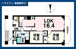 クローバーハイツ高槻総持寺　6階