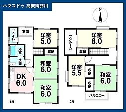 中古戸建　高槻市浦堂3丁目