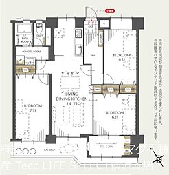 港南区野庭団地4号棟