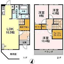 岡山市南区福田の一戸建て
