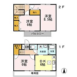 岡山市北区野田4丁目の一戸建て