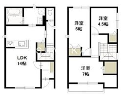 岡山市南区福富中2丁目の一戸建て