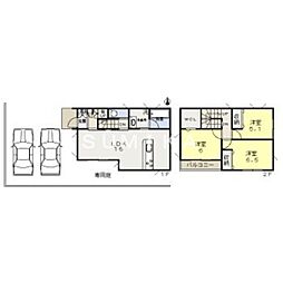 岡山市北区津島西坂2丁目の一戸建て