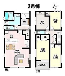 ファーストタウン　小牧市第5小牧　全2棟
