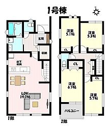 ファーストタウン　小牧市第5小牧　全2棟