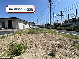 木曽川町黒田三ノ通り　建築条件なし土地