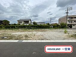 小信中島字東鵜飼分　全4区画　C区画　建築条件なし土地