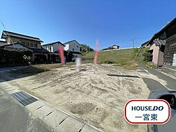 小信中島字宮前　建築条件なし土地