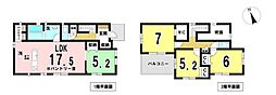 江南市前野町新田北　全2棟　1号棟