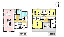 小信中島字萱場　全2棟　1号棟