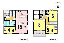 蓮池字郷中　全2棟　1号棟