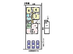 ブルーミングガーデン一宮市北方町北方　全2棟　2号棟　新築