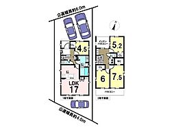 ブルーミングガーデン江南市飛高町栄　全1棟　1号棟　新築
