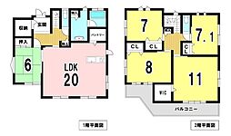 木曽川町玉ノ井字稲荷浦　中古一戸建て