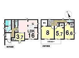 江南市勝佐町西町　全6棟　2号棟　新築一戸建て