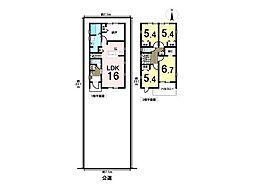 森本4丁目　全3区画　1号棟　新築一戸建て