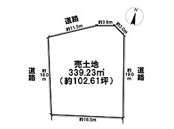 一宮市東五城字東備前　全1区画　建築条件なし土地