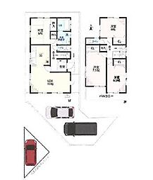 小信中島字二ツ屋　中古一戸建て