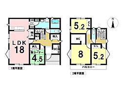 ダイマルタウン一宮市開明字西出　全4棟　A棟　新築一戸建て