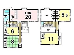 鈴鹿市南玉垣町　中古一戸建て