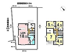 四日市市山分町1期　全1棟　新築一戸建て
