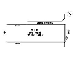 四日市市浜一色町　建築条件なし土地