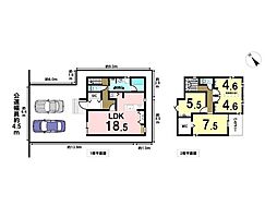 四日市市京町3期　全1棟　新築一戸建て