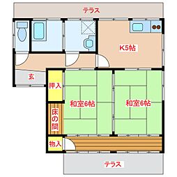 伊佐市大口原田貸家
