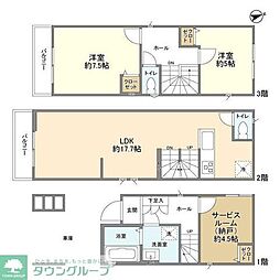 足立区小台２丁目の一戸建て
