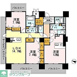 ロイヤルパークスERささしま　WEST 1501