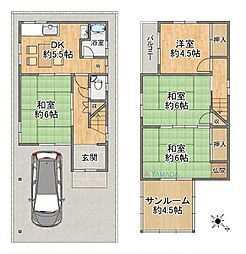 摂津市鳥飼上3丁目　中古戸建