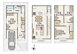 高槻市西冠3丁目　新築戸建