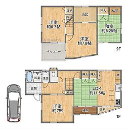 茨木市西安威1丁目の一戸建て