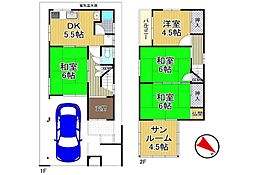 摂津市鳥飼上3丁目　中古戸建