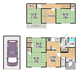奈良県生駒郡平群町北信貴ヶ丘1丁目　中古戸建