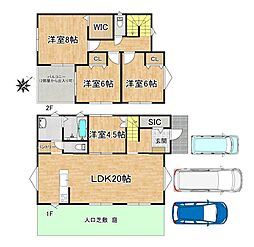 舟倉2丁目新築4LDK、WIC、SIC戸建