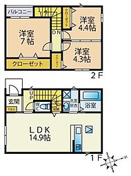 サンラプロ折尾西 D棟