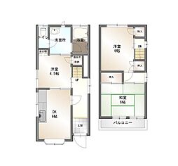 枚方市招提中町1丁目　貸家