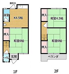 春日元町1丁目38-7　1号　賃家