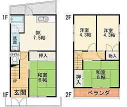 長尾東町3丁目54-7　賃家　右端