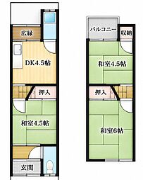 都丘町14-7(左から2軒目)