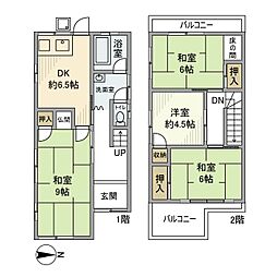 宮之阪5丁目13-6貸家