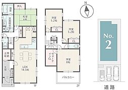 新築戸建 桑名市松ノ木一丁目　全2棟　2号棟