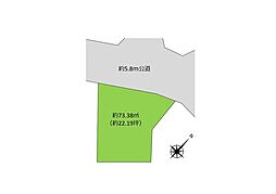 荒川区東尾久6丁目 売地／建築条件なし