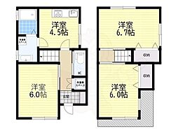 八尾市萱振町３丁目の一戸建て