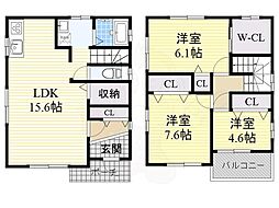 八尾市弓削町２丁目の一戸建て